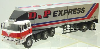 1/35 Mitsubishi Fuso with Semi Box Trailer "D.&P. Express"-other-trucks-Model Barn