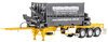 1/50 O'Phee Boxloader Side Loader Trailer with Container (yellow)