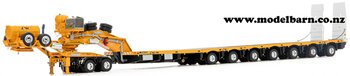 1/50 Drake 2x8 Dolly & 7x8 Steerable Trailer "Big Hill Cranes"-trailers,-containers-and-access.-Model Barn