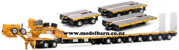 1/50 Drake 2x8 Dolly & 12x8 Steerable Low Loader Trailer "Big Hill Cranes"-trailers-Model Barn