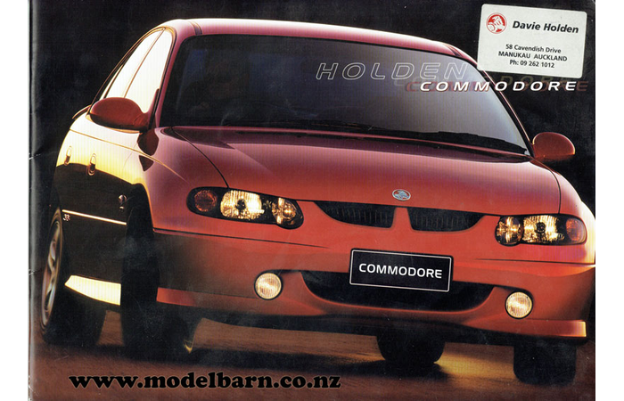 Holden Commodore Car Sales Brochure