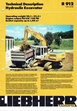 Liebherr R914 Excavator Sales Brochure-other-brochures-Model Barn