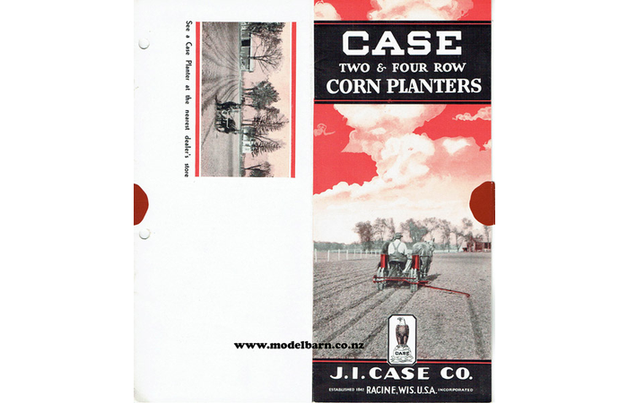 Case 2 & 4 Row Corn Planters Sales Brochure 1931