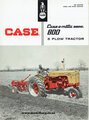 Case 800 Case-o-matic Drive Tractor Sales Brochure 1958