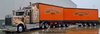 1/50 Kenworth T900 Legend Prime Mover with Tautliner B-Double Trailers Combo "Lockley"