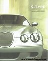 Jaguar S-Type Car Sales Brochure