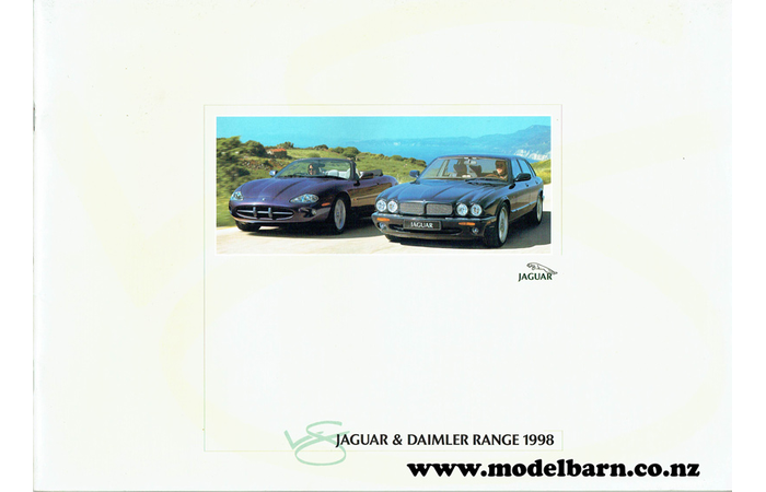 Jaguar & Daimler V8 Range Sales Brochure 1998