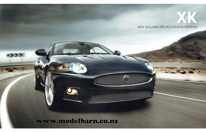 Jaguar XK Car Sales Brochure 2008