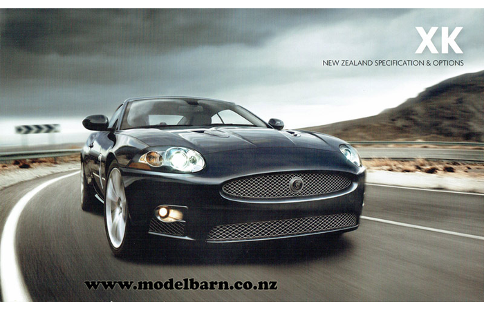 Jaguar XK Car Sales Brochure 2008