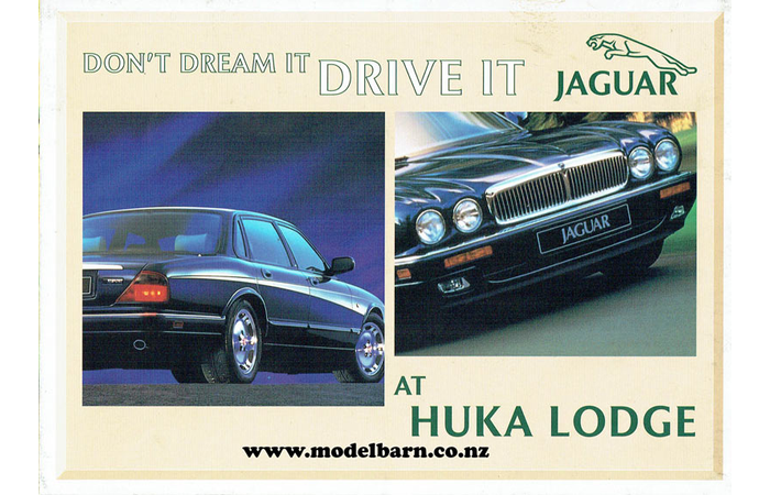 Test Drive a Jaguar & Win a Holiday at Huka Lodge Sales Brochure 1997