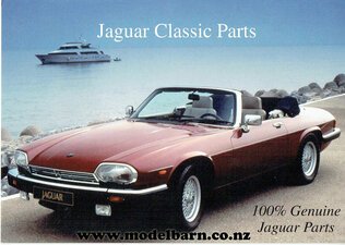 Jaguar Classic Parts Postcard -jaguar-and-daimler-Model Barn