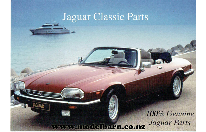Jaguar Classic Parts Postcard 