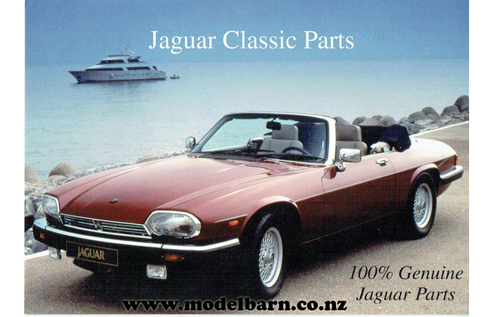 Jaguar Classic Parts Postcard 