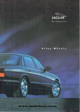 Jaguar Alloy Wheels Accessories Sales Brochure 1995-jaguar-and-daimler-Model Barn