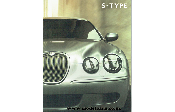 Jaguar S-Type Car Sales Brochure