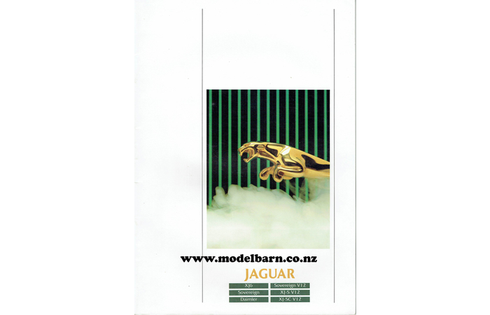 Jaguar & Daimler Cars Sales Brochure