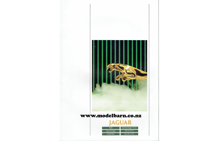 Jaguar & Daimler Cars Sales Brochure