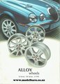 Jaguar Alloy Wheels for XJ, XK, S-Type Sales Brochure 1999