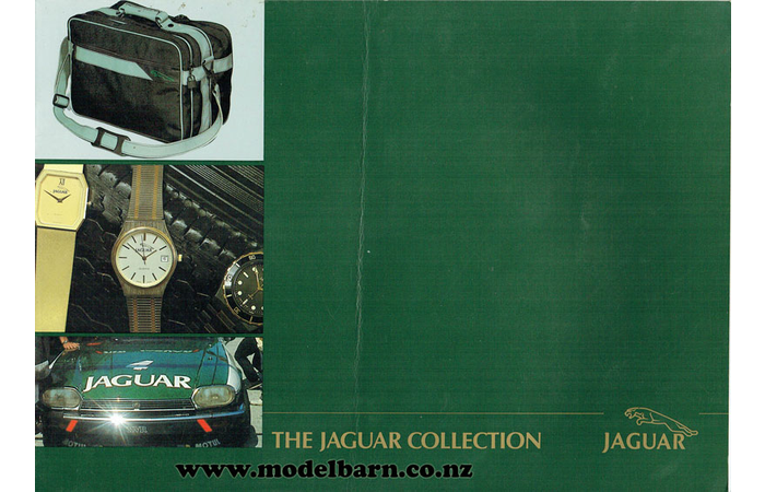 Jaguar Promotional Merchandise Sales Brochure