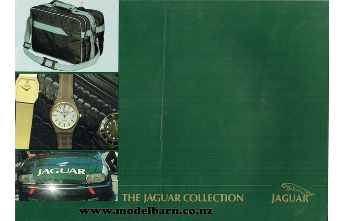 Jaguar Promotional Merchandise Sales Brochure