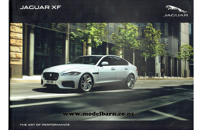 Jaguar XF Car Sales Brochure