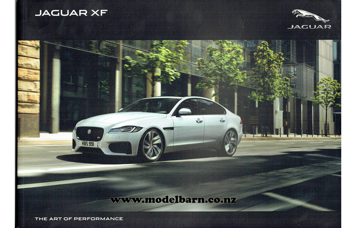 Jaguar XF Car Sales Brochure