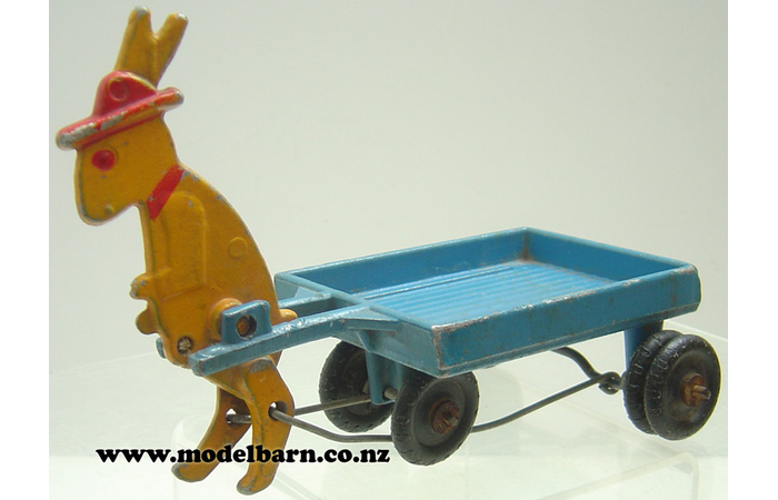 Rabbit & Trailer (blue & orange, 160mm)