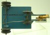 Rabbit & Trailer (blue & orange, 160mm)