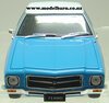 1/24 Holden HQ Kingswood Sedan Car (1973, blue & white) (missing mirror)