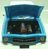 1/24 Holden HQ Kingswood Sedan Car (1973, blue & white) (missing mirror)