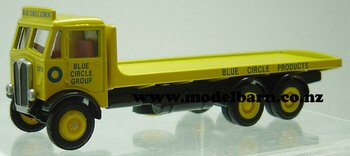 1/76 AEC Mammoth Mark III 3-Axle Flatbed Lorry "Blue Circle Products"-aec-Model Barn
