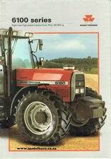 Massey Ferguson 6100 Series Tractors Sales Brochure 1995-mf,-ferguson,-massey-harris-Model Barn