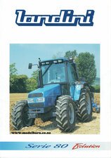Landini Series 80 Tractors Sales Brochure-other-brochures-Model Barn