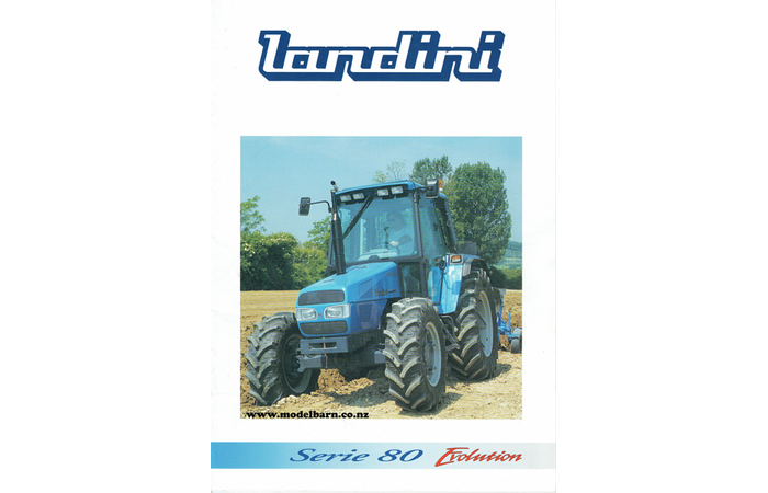 Landini Series 80 Tractors Sales Brochure