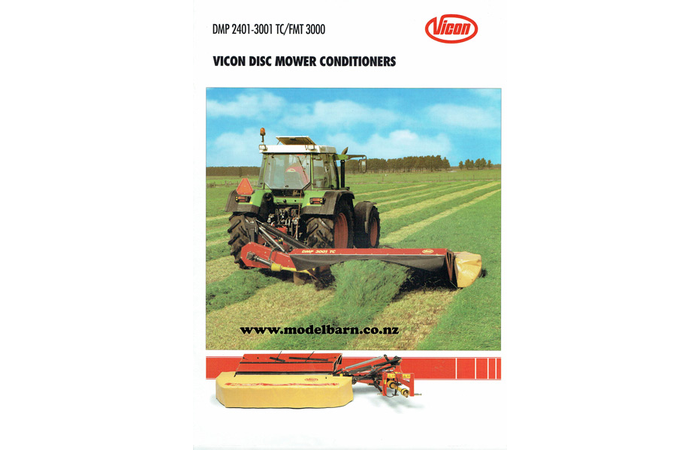 Vicon Disc Mower Conditioners Sales Brochure