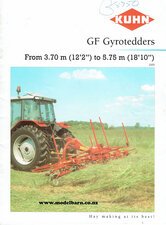 Kuhn GF Gyrotedders Sales Brochure-other-brochures-Model Barn