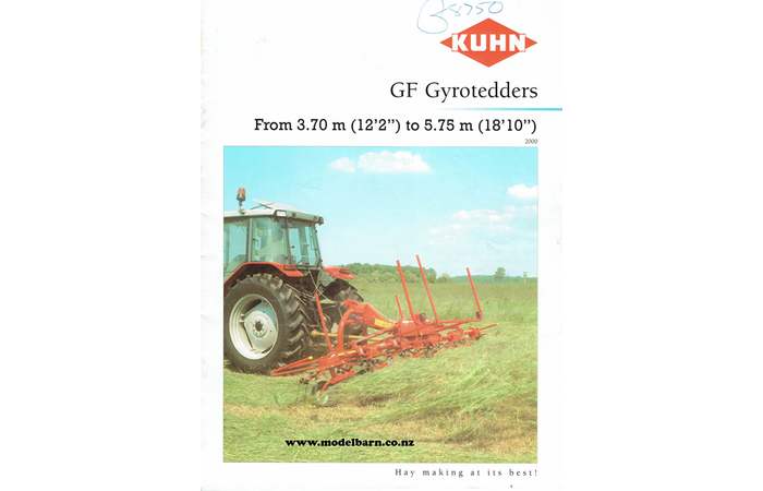 Kuhn GF Gyrotedders Sales Brochure