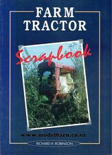 Farm Tractor Scrapbook Book-nz-books-Model Barn