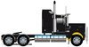 1/50 Kenworth W900 Aerodyne Prime Mover (black)