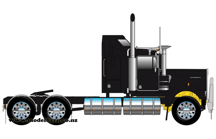 1/50 Kenworth W900 Aerodyne Prime Mover (black)