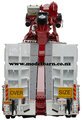 1/50 Drake 2x8 Dolly & 7x8 Steerable Trailer (Rosso Red)