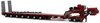 1/50 Drake 2x8 Dolly & 12x8 Steerable Low Loader Trailer (Rosso Red)