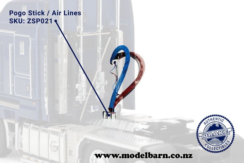 Truck air line pogo stick top