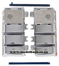 1/50 Kenworth K200 Square Fuel Tanks (2) Replacement -kenworth-Model Barn