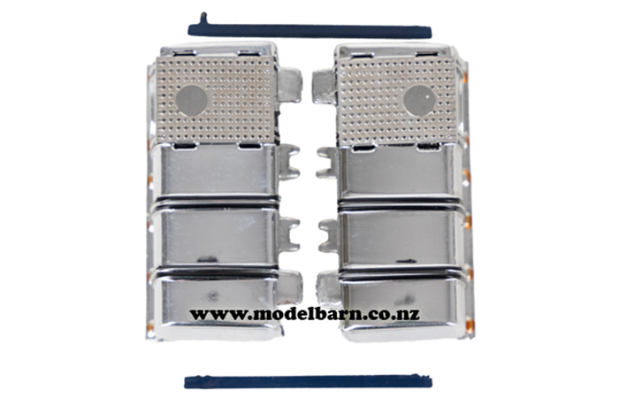 1/50 Kenworth K200 Square Fuel Tanks (2) Replacement 