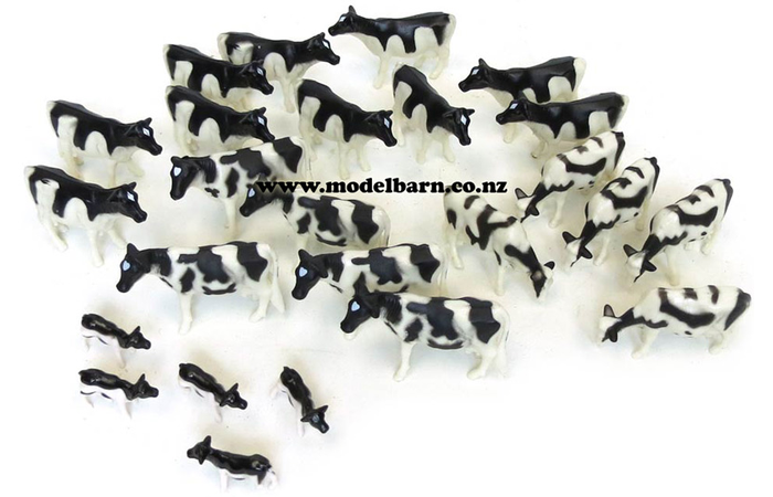 1/64 Holstein Friesian Cattle Set (bag of 25)