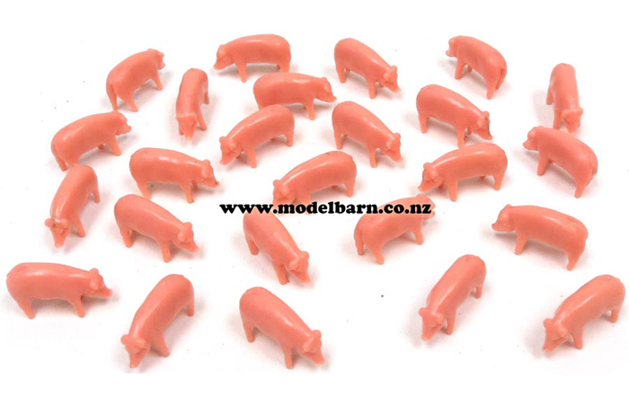 1/64 Pink Pigs Set (bag of 25)