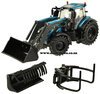 1/32 Valtra T234 with Loader & Attachments (metallic blue)
