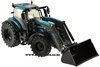 1/32 Valtra T234 with Loader & Attachments (metallic blue)
