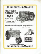 Minneapolis-Moline 1910-1959 Data Book No 2-used-books-Model Barn